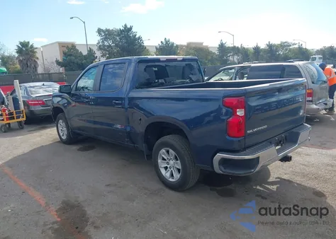2022 Chevrolet Silverado 1500 2Wd Short Bed Lt из США, поврежденный, VIN 1GCPACEK5NZ527400